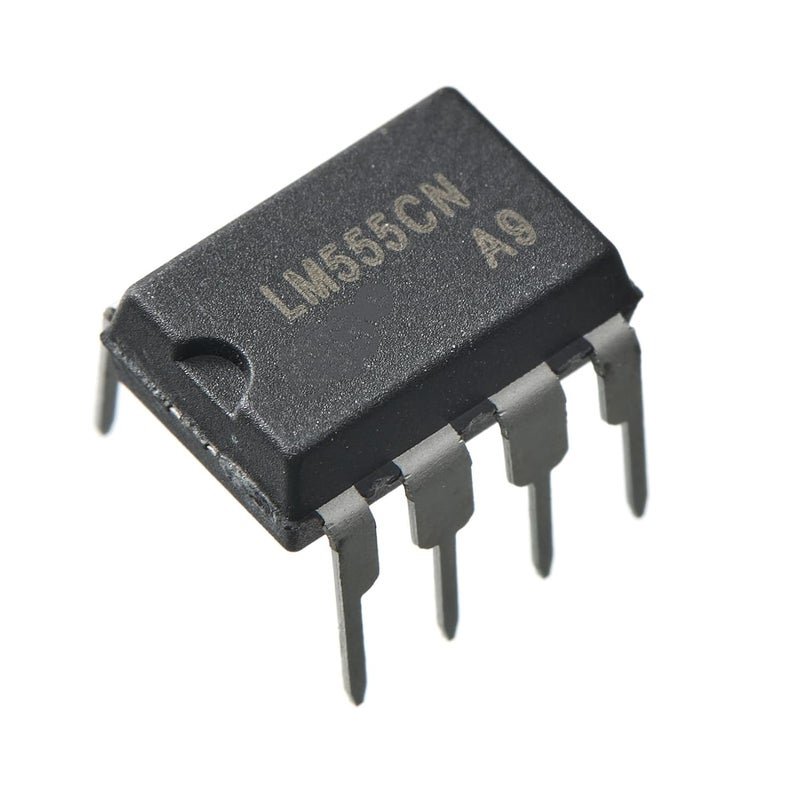 Bridgold 20 قطعة LM555CN LM 555 مؤقتات تأخير وتطبيقات المذبذب، DIP-8. - Image 4